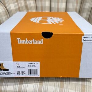 Timberland Brooke Valley warm lined boot Wheat Nubuck new in Box